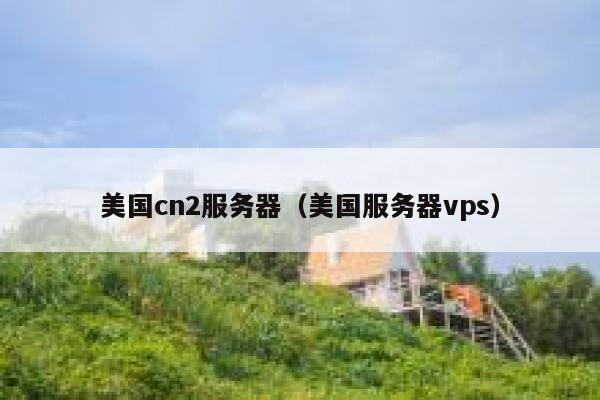 美国cn2服务器（美国服务器vps）