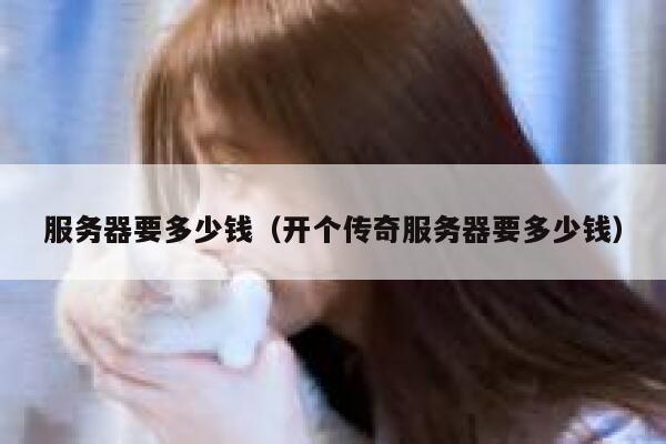 服务器要多少钱（开个传奇服务器要多少钱）