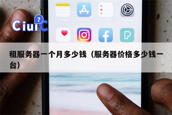 租服务器一个月多少钱（服务器价格多少钱一台）