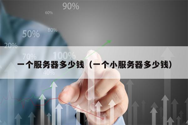 一个服务器多少钱（一个小服务器多少钱）