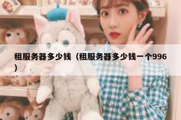 租服务器多少钱（租服务器多少钱一个996）
